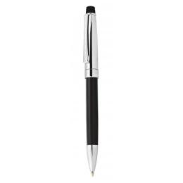 PEN METAL CHROMED/BLACK SHINY