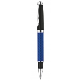 ROLLERBALL PEN METAL and GLASS FIBER BLU