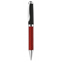 BALLPOINT PEN METAL AND GLASS FIBER RED