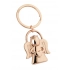 KEY CHAIN ANGEL/ HEART ROSE GOLD-NOBOX