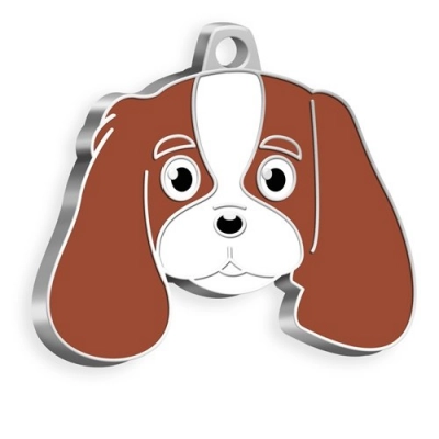 
                                            DOG TAG CAVALIER KING BROWN
                                            