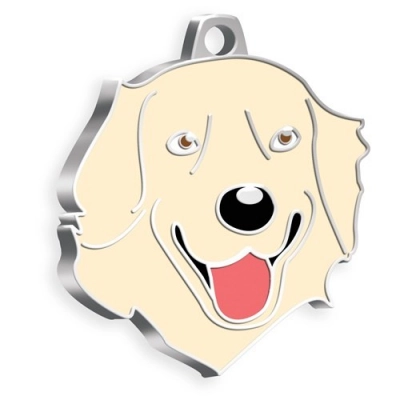 
                                                DOG TAG GOLDEN RETRIEVER CREME-COLOURED
                                                