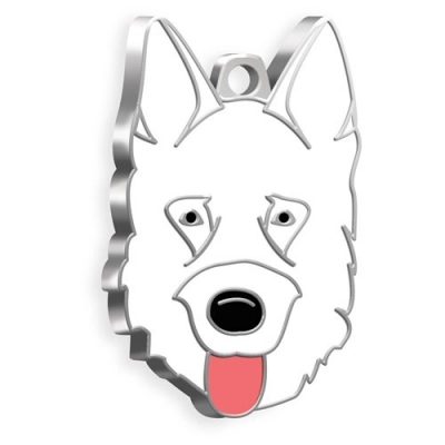 
                                            DOG TAG GERMAN SHEPERD WHITE
                                            