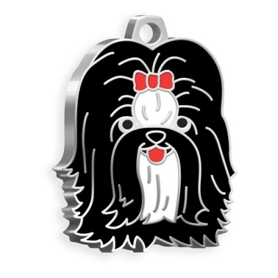 
                                                DOG TAG  SHIHTZU BLACK
                                                