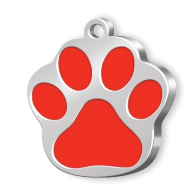 
                                            PET TAG BIG PAW RED
                                            