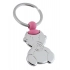 KEY CHAIN LITTLE GIRL- PU PINK -NO BOX