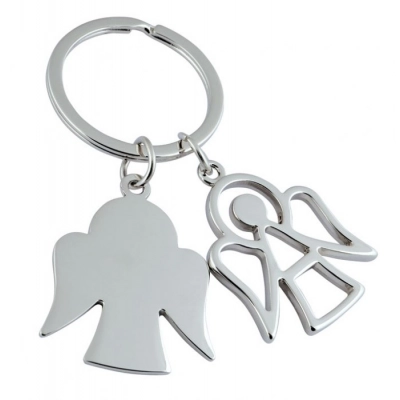 
                                            KEY CHAIN DOUBLE ANGELET - NO BOX
                                            