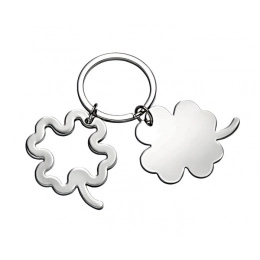 KEY CHAIN FOUR-LEAF CLOVER- NO BOX