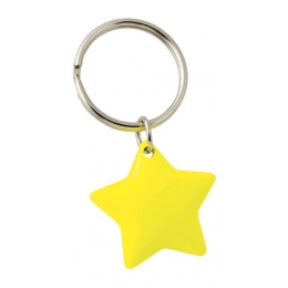 KEY CHAIN STAR YELLOW - NO BOX