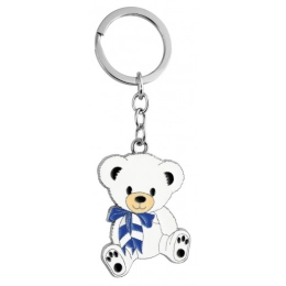 KEY CHAIN TEDDY SKY-BLUE - NO BOX