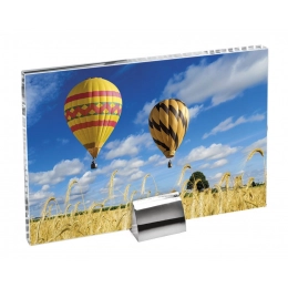 GLASS FOR SUBLIMATION W/ BUILT-IN STAND