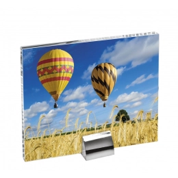 GLASS FOR SUBLIMATION W/ BUILT-IN STAND