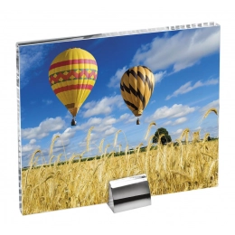 GLASS FOR SUBLIMATION W/ BUILT-IN STAND