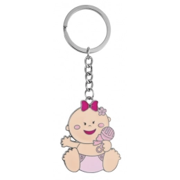 KEY CHAIN GIRL PINK - NO BOX