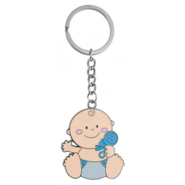 KEY CHAIN GIRL SKY-BLUE - NO BOX