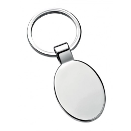 KEY CHAIN OVAL WIDE - NO BOX