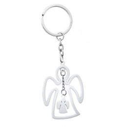 KEY CHAIN ANGEL WHITE - NO BOX