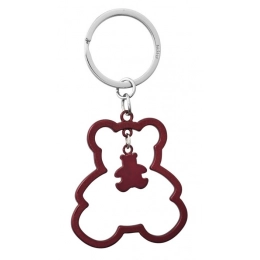 KEY CHAIN BEAR RED - NO BOX