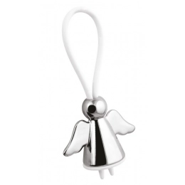 KEY CHAIN ANGEL CABLE PVC WHITE - NO BOX