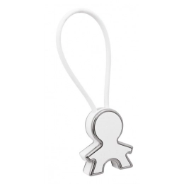 KEY CHAIN LITTLE BOY - WHITE - NO BOX