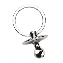 KEY CHAIN PACIFIER - SHINY - NO BOX