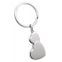 KEY CHAIN TWO HEARTS - NO BOX