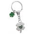 KEY CHAIN FOUR-LEAVE CLOVER CRYSTALS