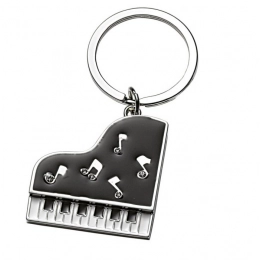 KEYCHAIN PIANOFORTE BLACK - NO BOX