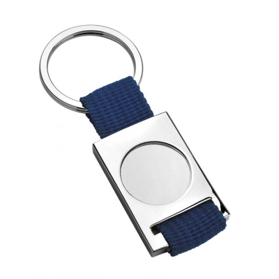 
                                            PORTACHIAVI TESSUTO BLU SCURO INCAVO
                                            