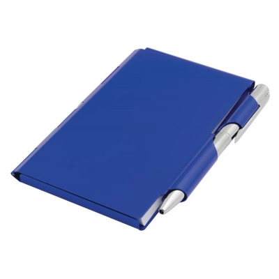 
                                            Карманный блокнот с алюминиевой обложкой и ручкой
                                            