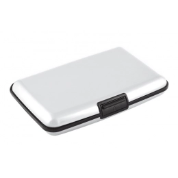 BUSINESS CARD HOLDER ALUMINIUM WHITE