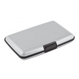 BUSINESS CARD HOLDER ALUMINIUM SILVER