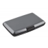 Визитница алюминиевая темно-серая