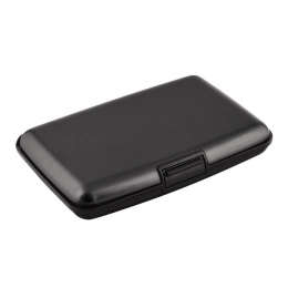 BUSINESS CARD HOLDER ALUMINIUM BLACK