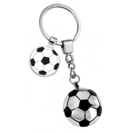 KEYCHAIN SOCCER d=28 mm - WITH COIN