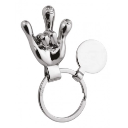 KEYCHAIN GOOD LUCK AMULET - WITH COIN