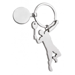 KEYCHAIN TENNIS - WITH COIN