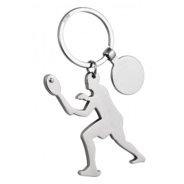 KEYCHAIN TENNIS - WITH COIN