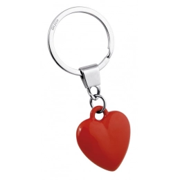 KEYCHAIN HEART, RED