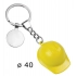 Брелок-шлем жёлтый D=40 мм Брелок-шлем жёлтый D=40 мм