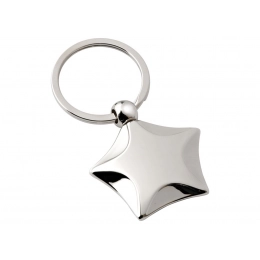 KEYCHAIN STAR CHROMED