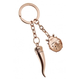 PORTACHIAVI COCCINELLA CORNINO ROSATO