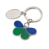KEYCHAIN BUTTERFLY  BLUE-GREEN