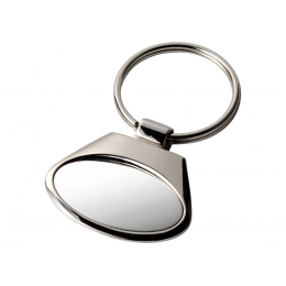 KEYCHAIN SHINY OVAL