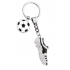 Брелок в виде футбольной бутсы черно-белого цвета Брелок в виде футбольной бутсы черно-белого цвета
