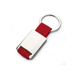 KEYCHAIN - NYLON RED