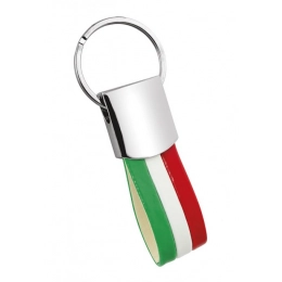 KEYCHAIN ITALIAN FLAG - RING 35
