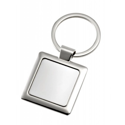 
                                            KEYCHAIN WITH SQUARE PLATE SHINY
                                            