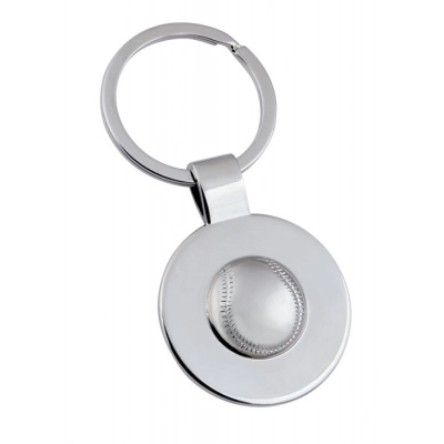 
                                            KEY CHAIN W / HALF SPHERE TENNIS
                                            