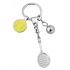 KEY CHAIN TENNIS RACKET, BALL, TOKEN